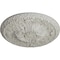 Ekena Millwork Amelia Ceiling Medallion (Fits Canopies up to 2 3/8"), Hand-Painted Pot of Cream, 19 5/8"OD x 3/4"P CM20AMPCF - alternate 2